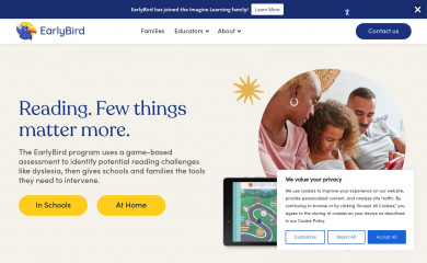earlybirdeducation.com screenshot