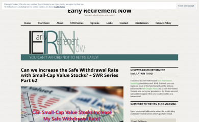 earlyretirementnow.com screenshot