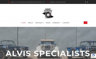 earleyengineering.co.uk screenshot