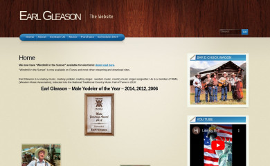 earlgleason.com screenshot