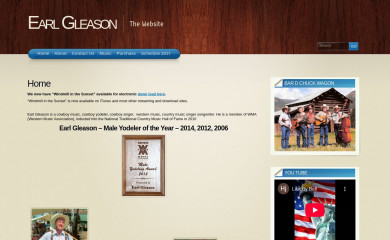 earlgleason.com screenshot