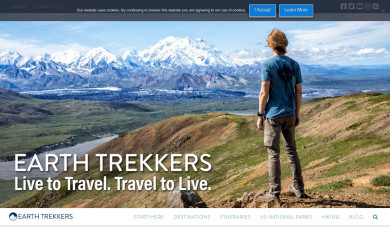 earthtrekkers.com screenshot
