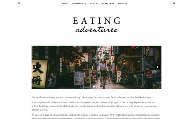 eatingadventures.co.nz screenshot
