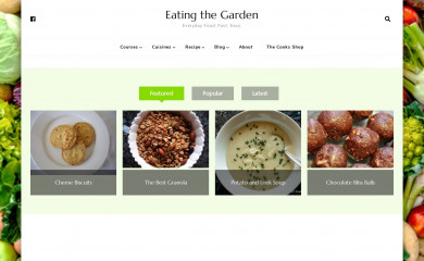 eatingthegarden.com screenshot