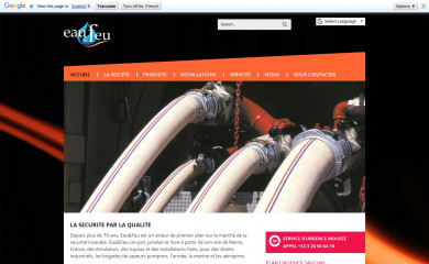 eauetfeu.fr screenshot
