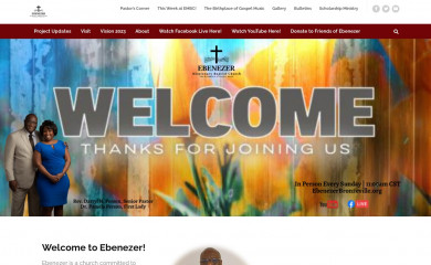 ebenezerbronzeville.org screenshot
