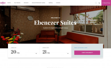 ebenezersuites.com screenshot