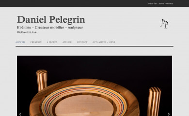 ebenisterie-pelegrin.fr screenshot