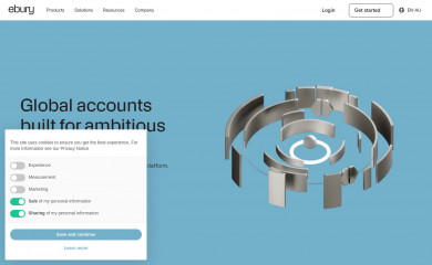 ebury.com.au screenshot