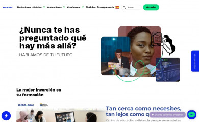 ecca.edu.es screenshot