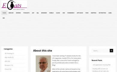 ecatsblog.co.uk screenshot