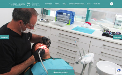 ecbdental.cl screenshot