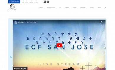 ecfsanjose.org screenshot