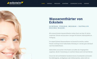 eckstein-wasserenthaerter.de screenshot