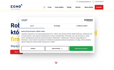 https://echomarketing.pl screenshot