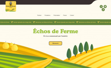 echosdeferme.fr screenshot