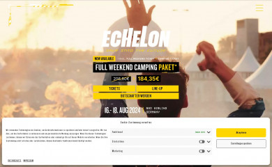 echelon-openair.de screenshot