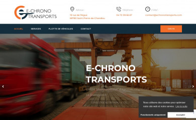 echronotransports.com screenshot