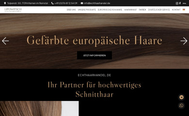 echthaarhandel.de screenshot