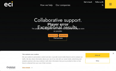 ecipartners.com screenshot