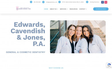 ecjdentistry.com screenshot