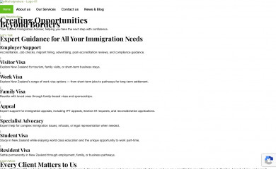 ecomigration.co.nz screenshot