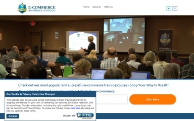 ecommercebusinessschool.com screenshot