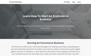 ecommercery.com screenshot
