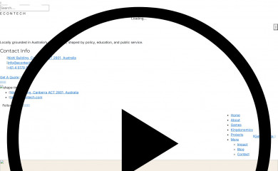 econtech.org screenshot