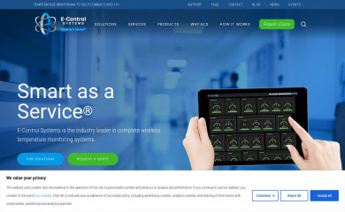econtrolsystems.com screenshot