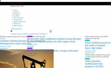 economicsbot.com screenshot