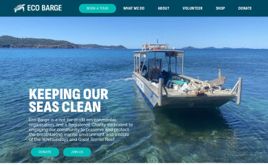 ecobarge.org.au screenshot