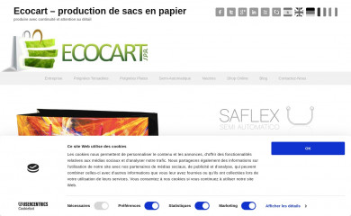 ecocartspa.fr screenshot