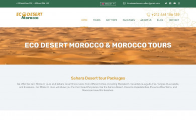 ecodesertmorocco.com screenshot