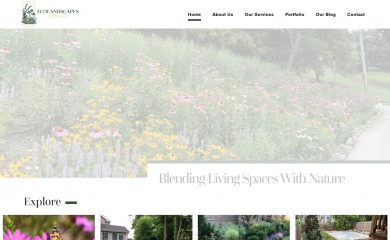 ecolandscapesdesign.com screenshot