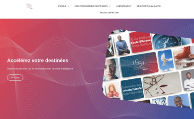 ecolebiblique.com screenshot
