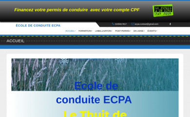 ecoledeconduiteauto.fr screenshot