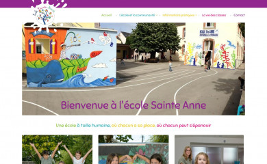 ecolesainteannelorient.com screenshot