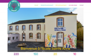 ecolesainteannelorient.com screenshot