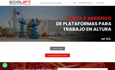ecolift.cl screenshot