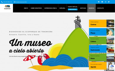 ecoparquedetrasmiera.com screenshot