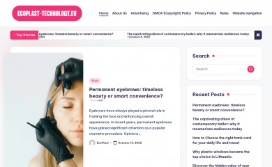 ecoplast-technology.eu screenshot