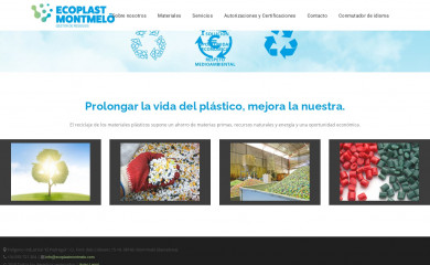 ecoplastmontmelo.com screenshot