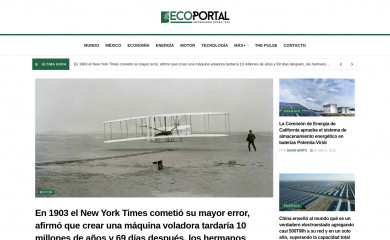 ecoportal.net screenshot