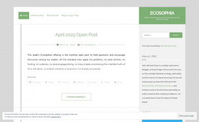 ecosophia.net screenshot