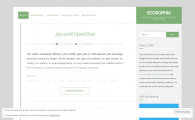 ecosophia.net screenshot