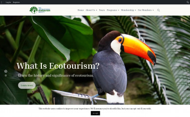 ecotourism.org screenshot