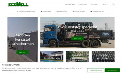 ecowell.be screenshot