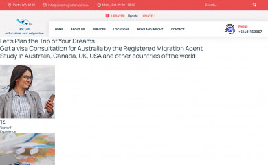 eclatmigration.com.au screenshot