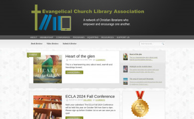 eclalibraries.org screenshot